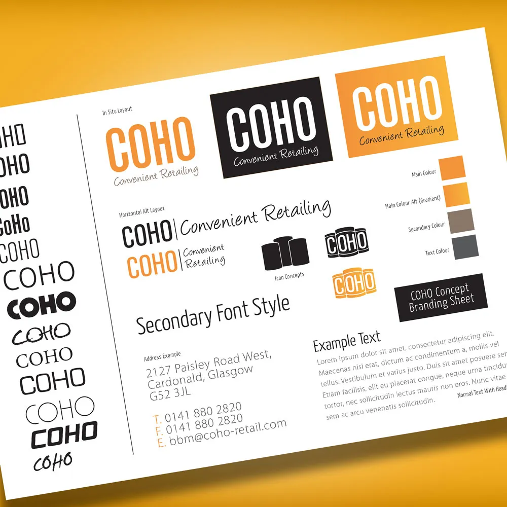 Branding Design Kilmarnock, Ayrshire Branding Design Kilmarnock, Ayrshire