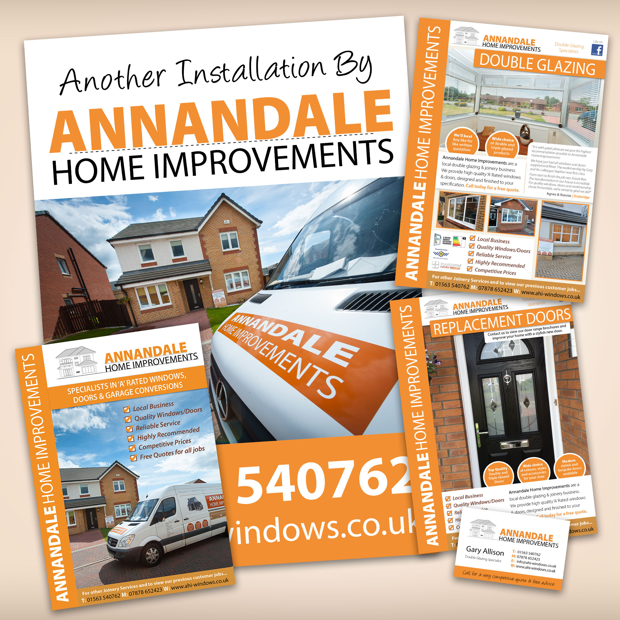 Annandale Home Improvements Graphic Design