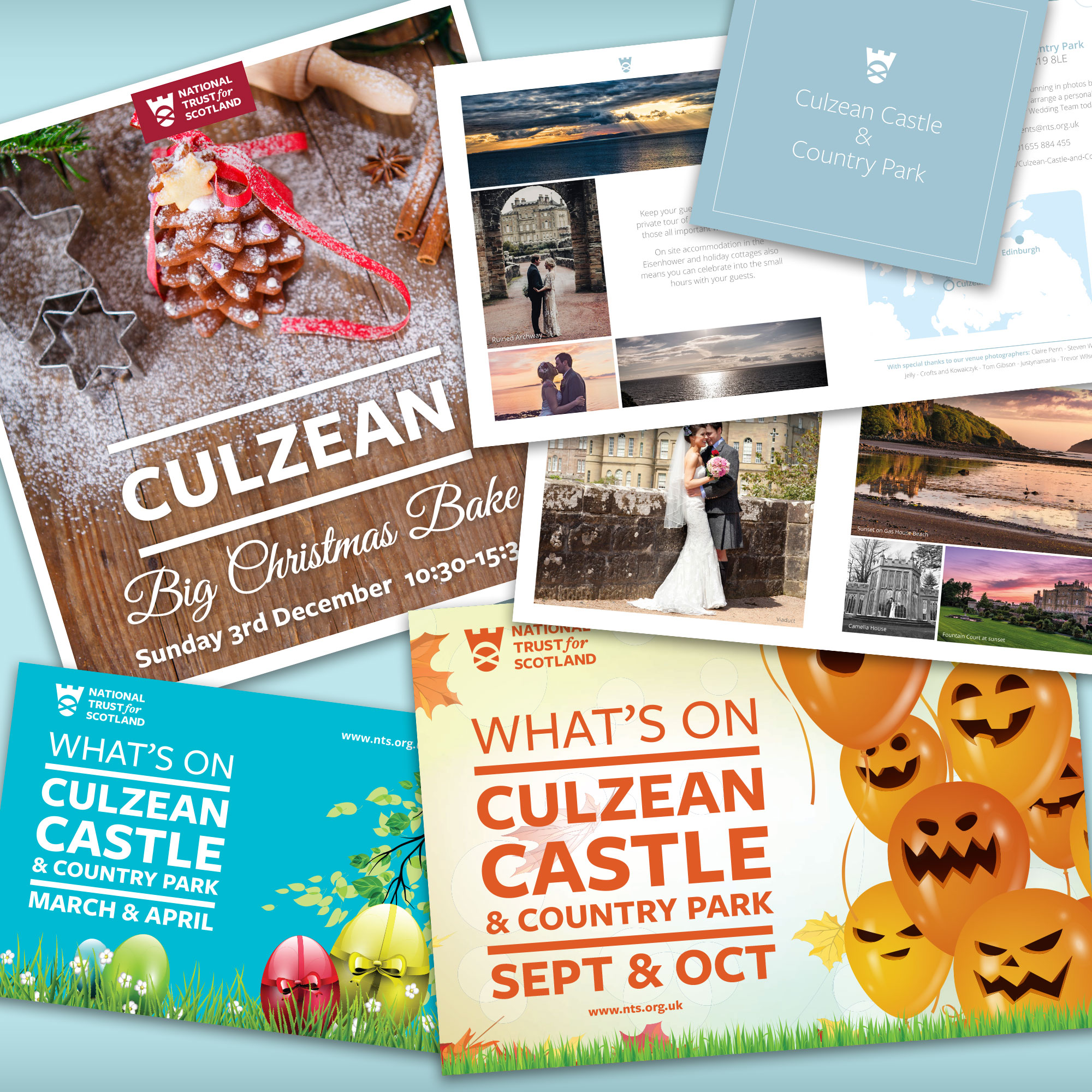 Culzean Castle Graphic Design