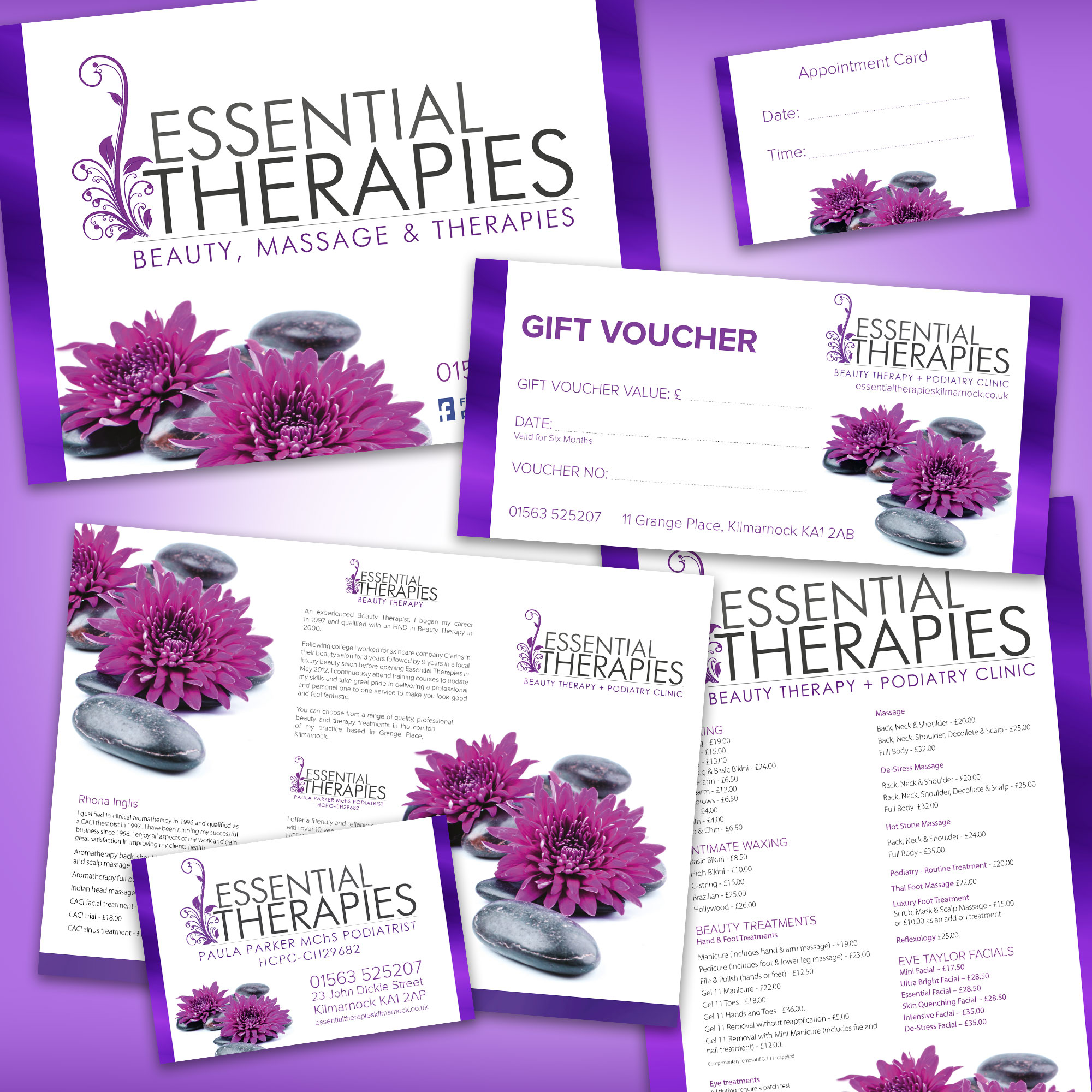 Essential Therapies Graphic Design