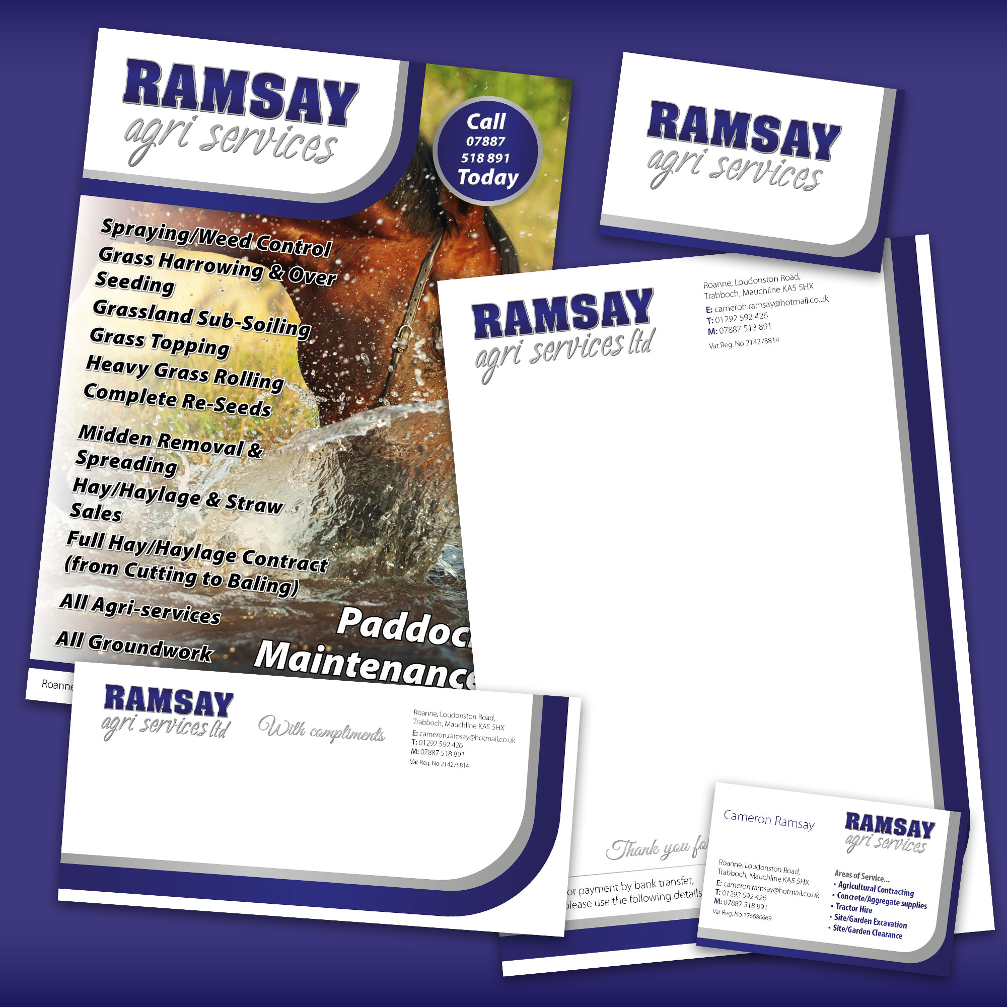 Ramsay Agri Graphic Design