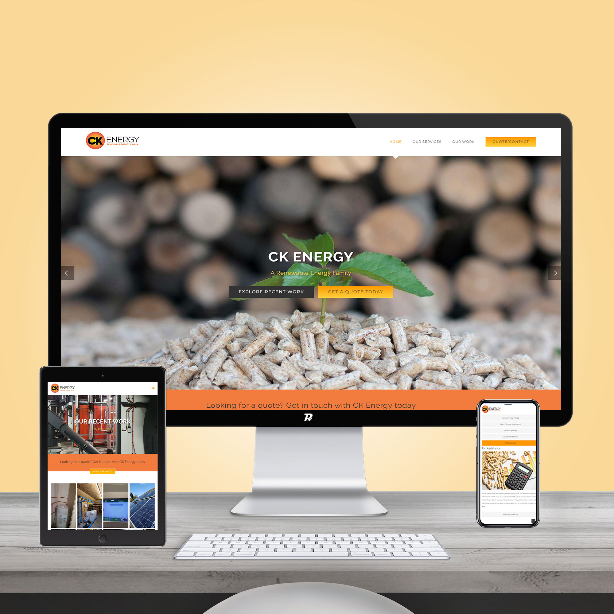 Website Design CK Energy