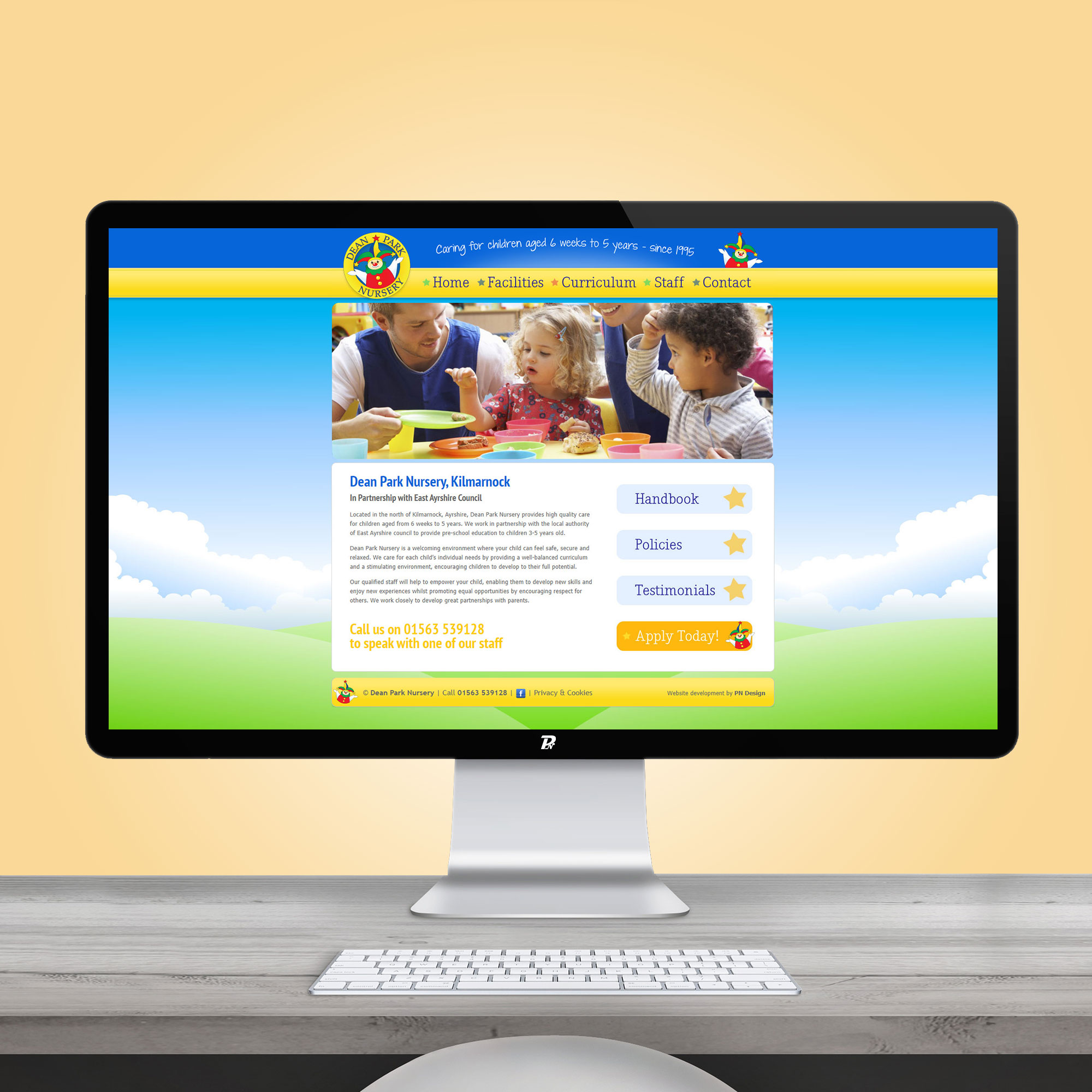 Website Design Dean Park Nursery
