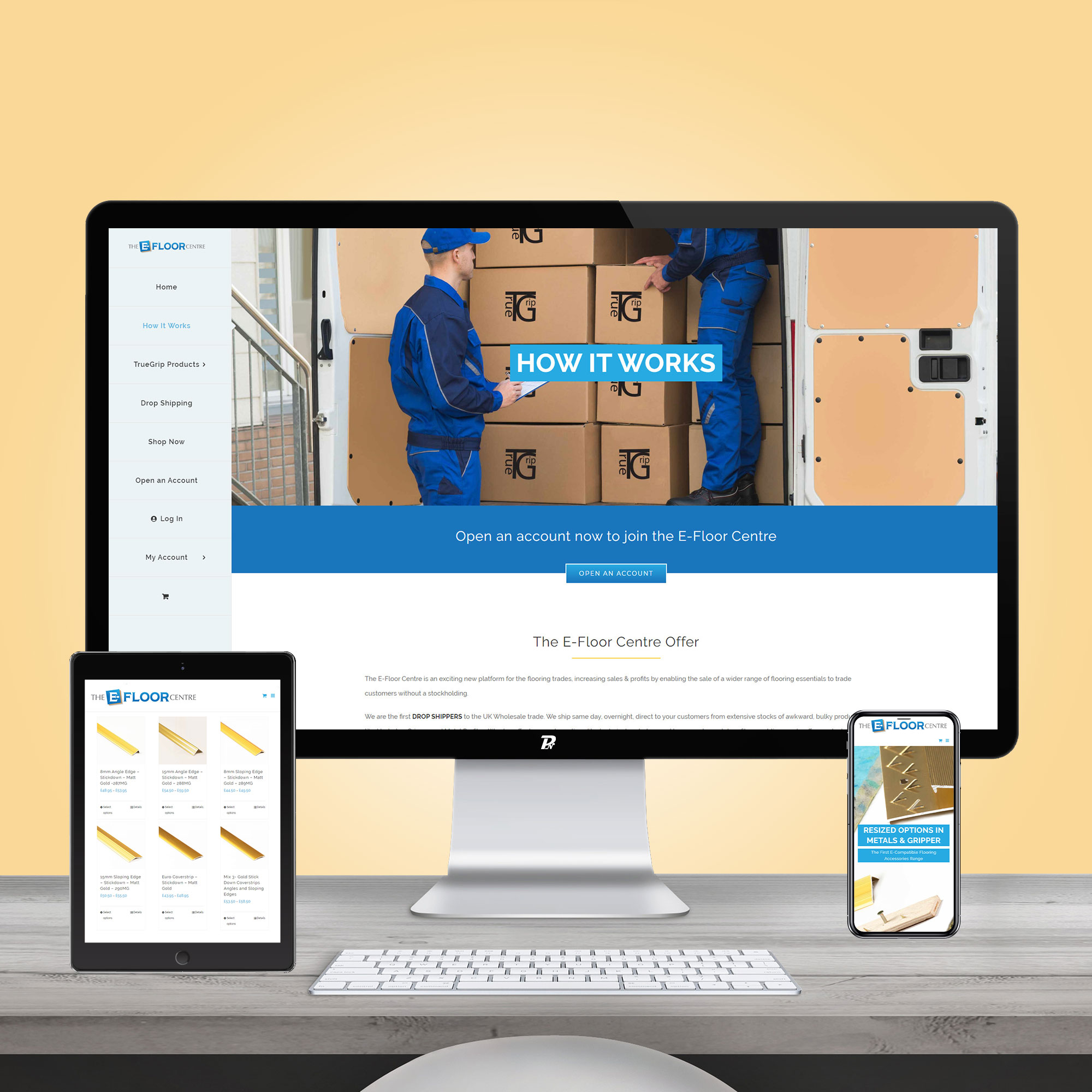 Website Design E-Floor