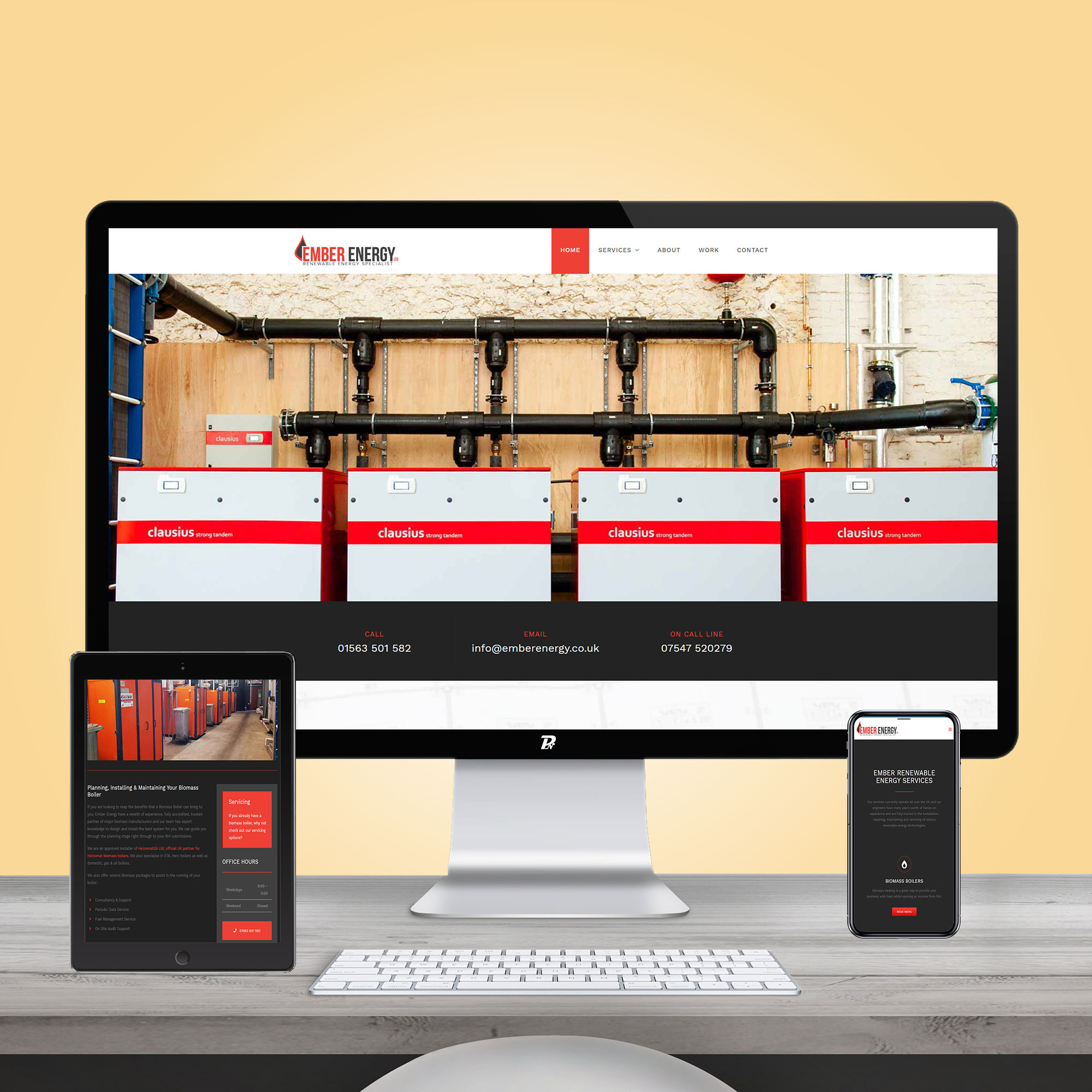 Website Design Ember Energy