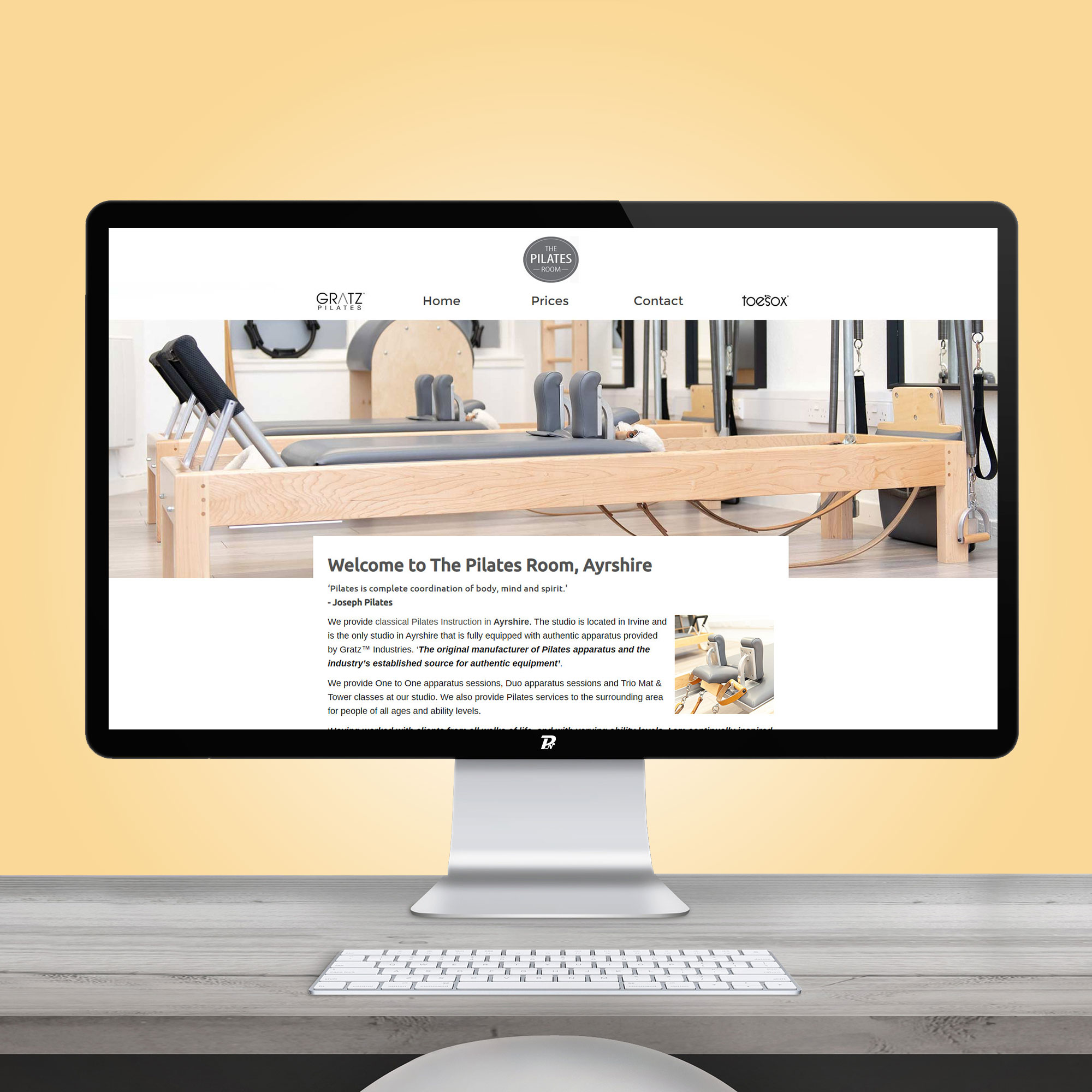 Website Design Ayrshire Pilates
