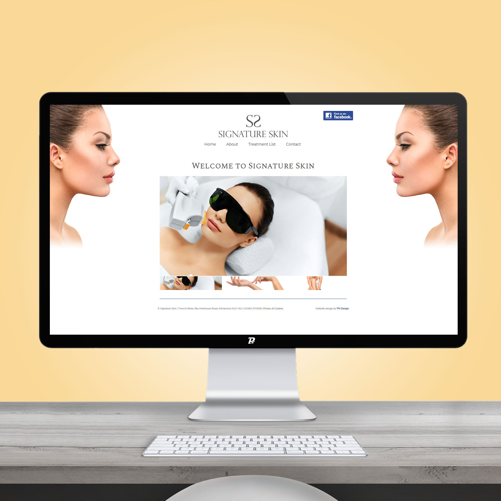 Website Design Signature Skin